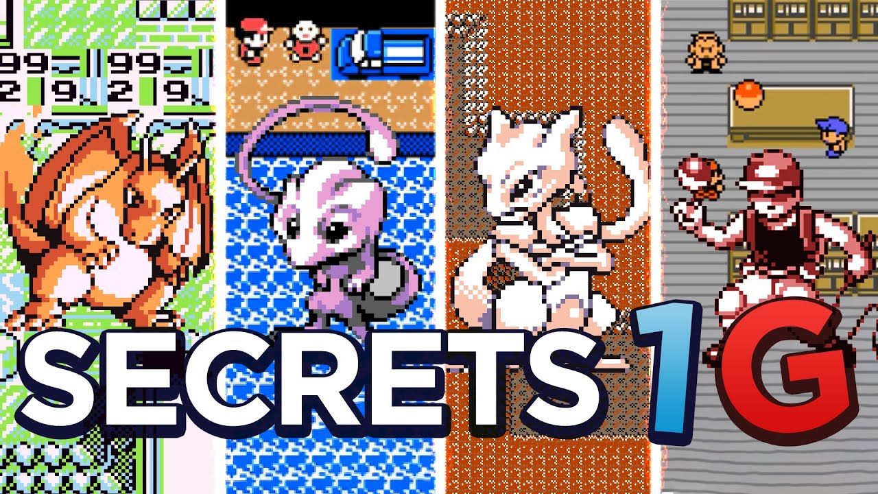 51 SECRETS & EASTER EGGS dans POKÉMON ROUGE & BLEU