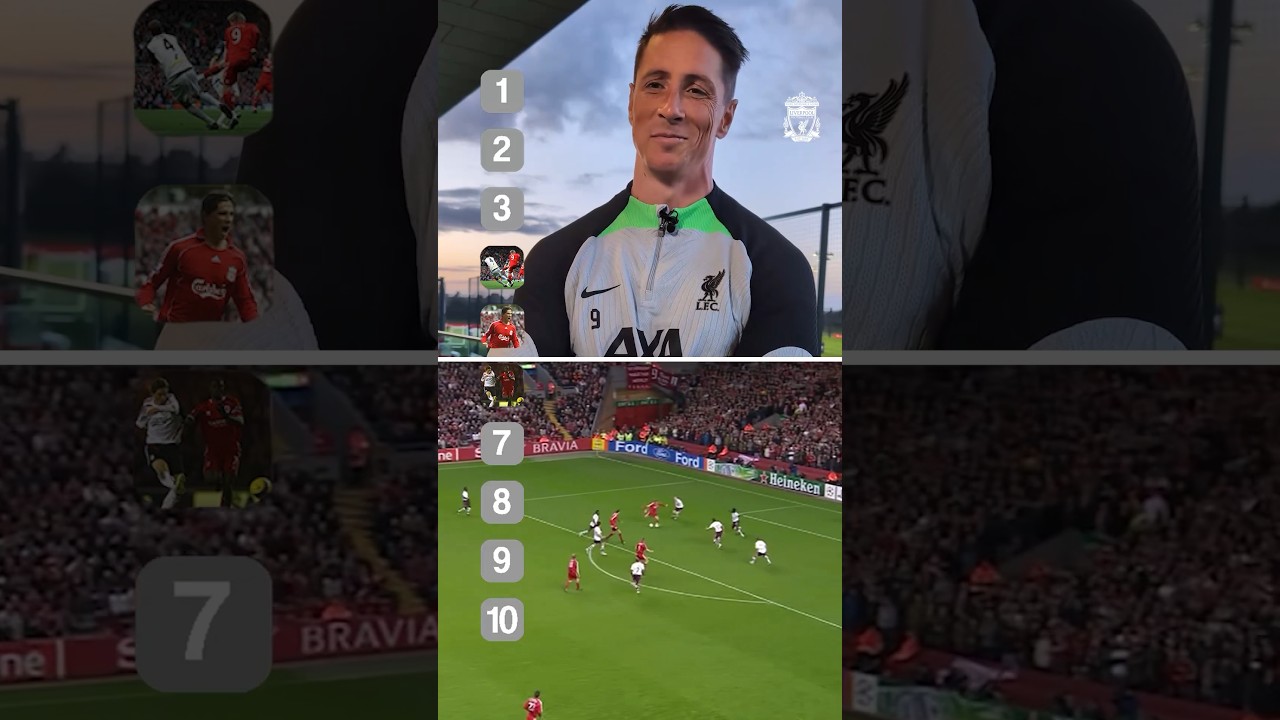 Fernando Torres Blind Ranks his BEST Goals!