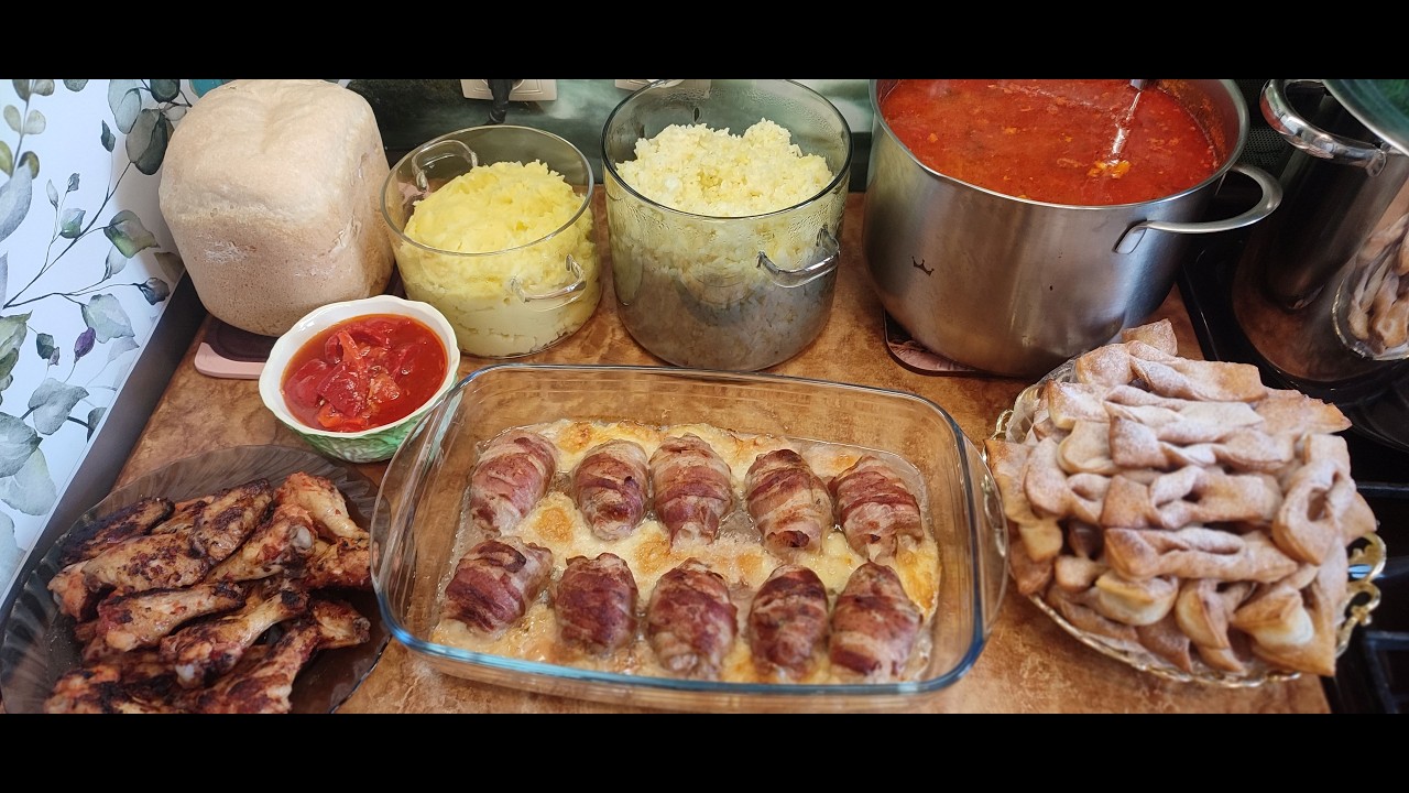 Наготовила !!! Меню на 2 - 3 дня !!! / Delicious menu for 2-3 days!!!