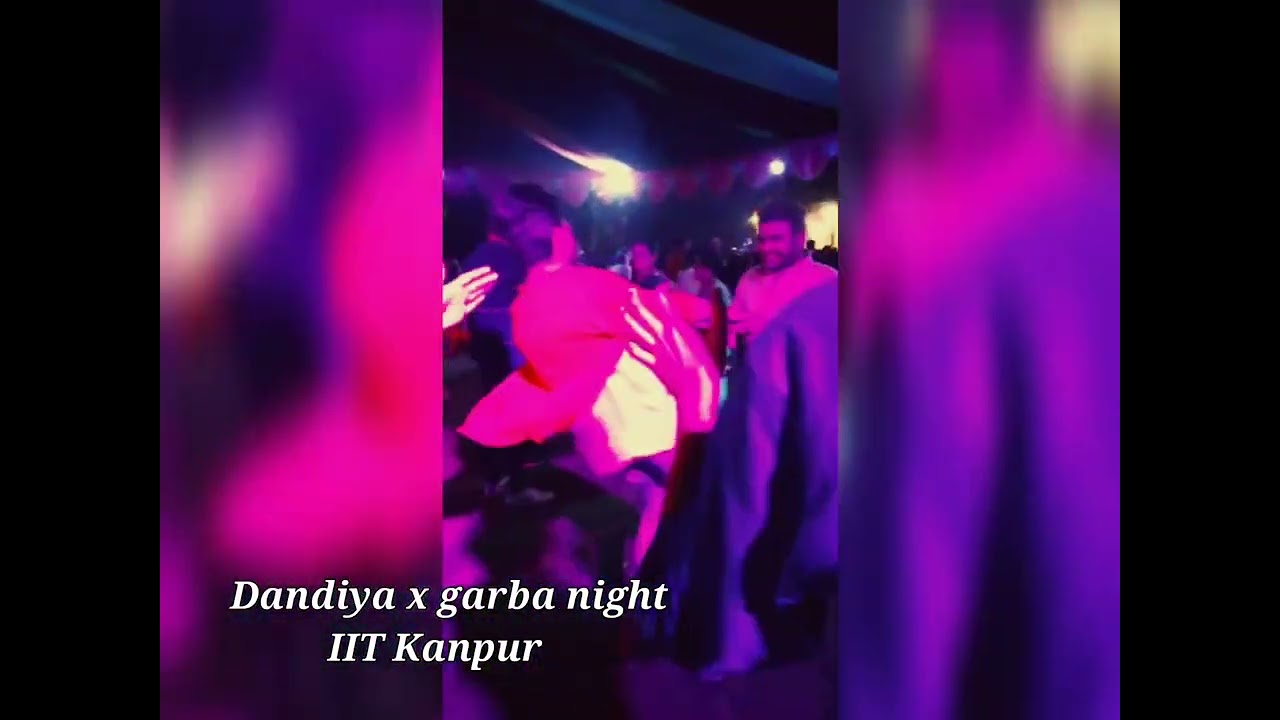 Navratri Garba night at IIT Kanpur❣️ || IITians' Adda