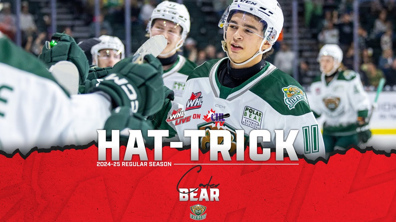 WHL Hat-Tricks &ndash; Carter Bear