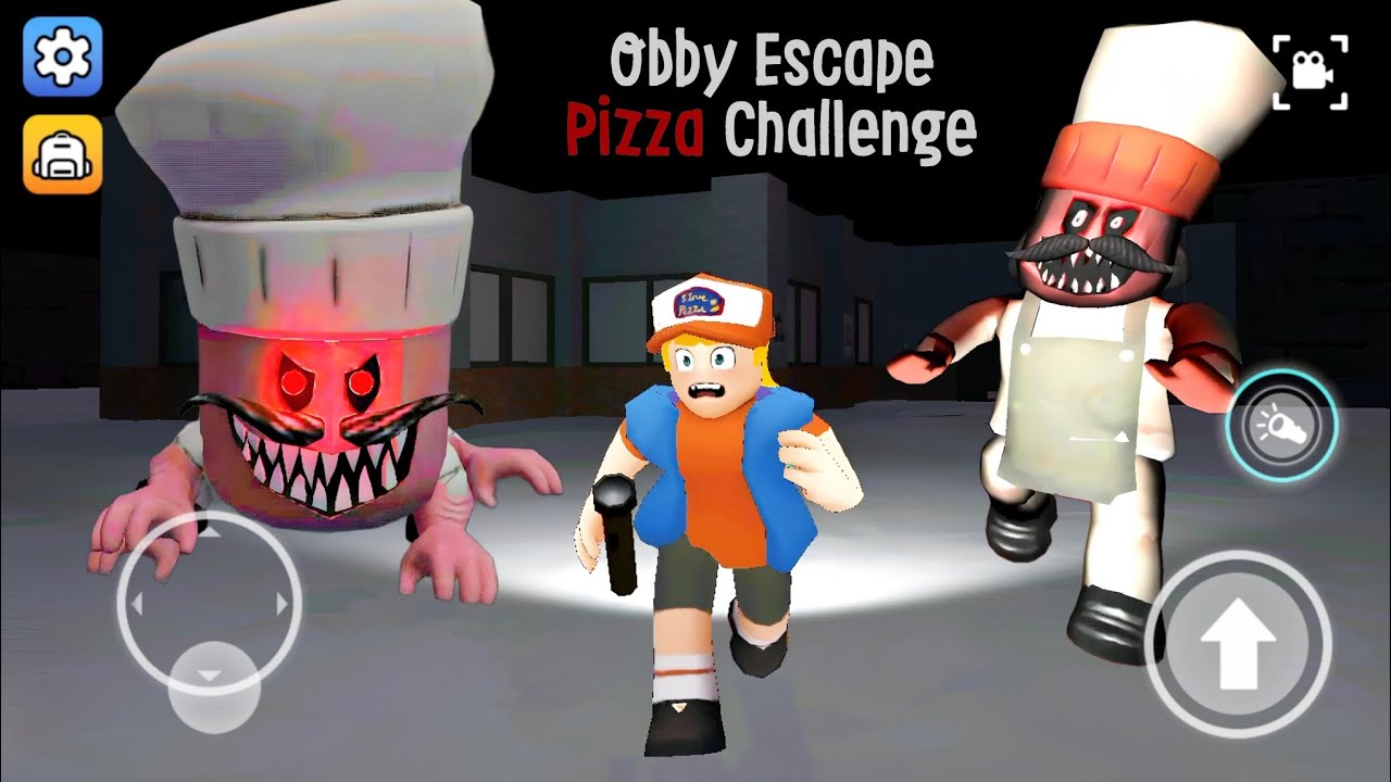 Obby Escape Pizza Challenge - Full Gameplay (Android)