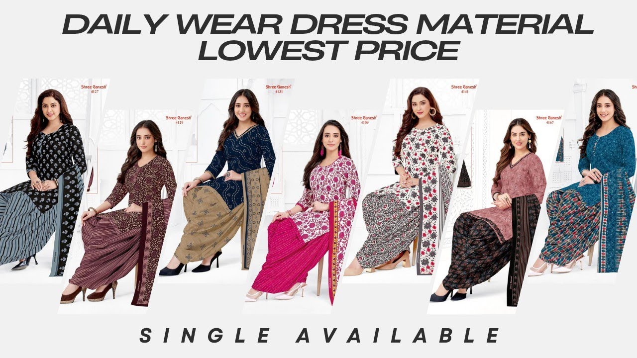 Daily Wear Pure Cotton Dress Material || Latest Design Of Printed Cotton Suits 2024