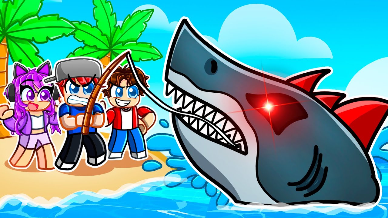 We CAUGHT The NEW MEGALODON In Roblox Fisch!
