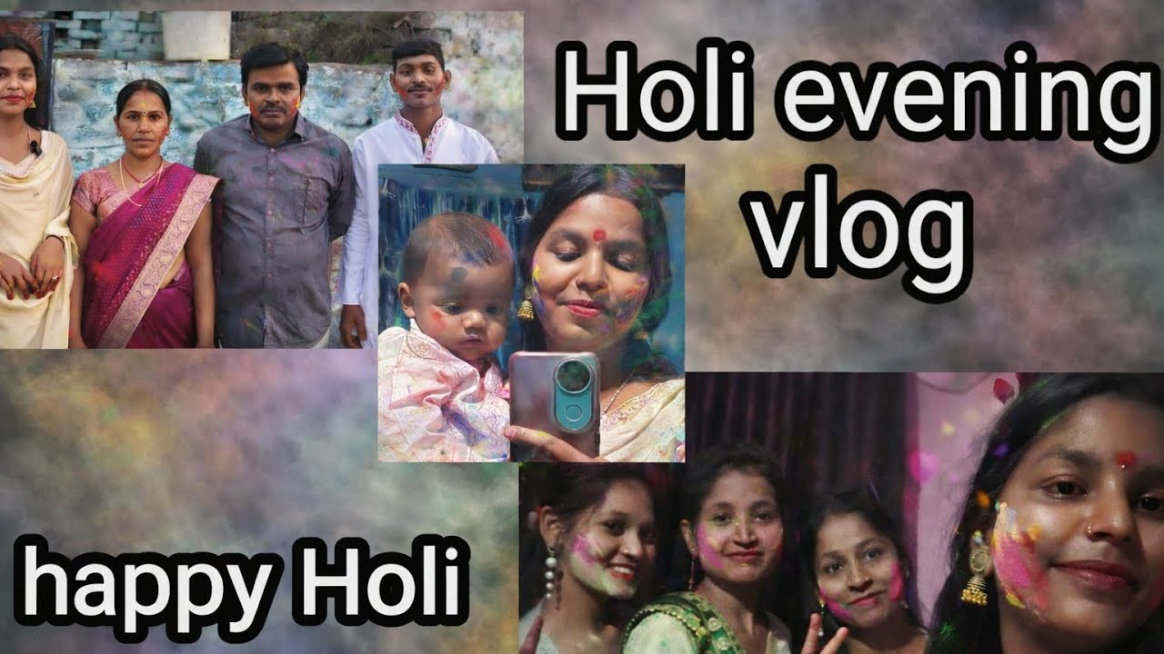 Part :- 2 holi blog Full Masti vlog #simplesichori #youtuber #blogger 