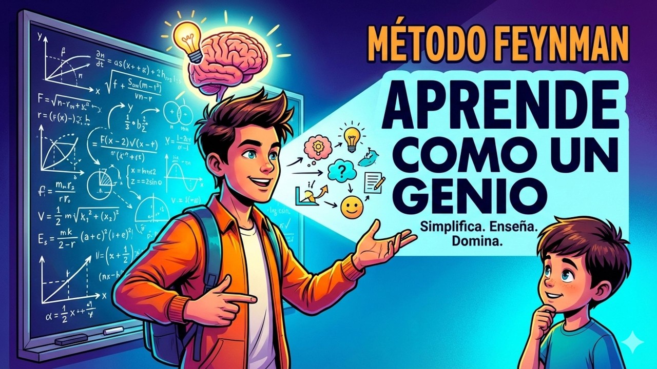 Cómo estudiar y entender cualquier tema con el Método Feynman