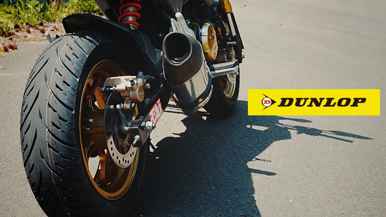 グロム「DUNLOP SCOOTSMART2」皮剥きツーリング (GROM)
