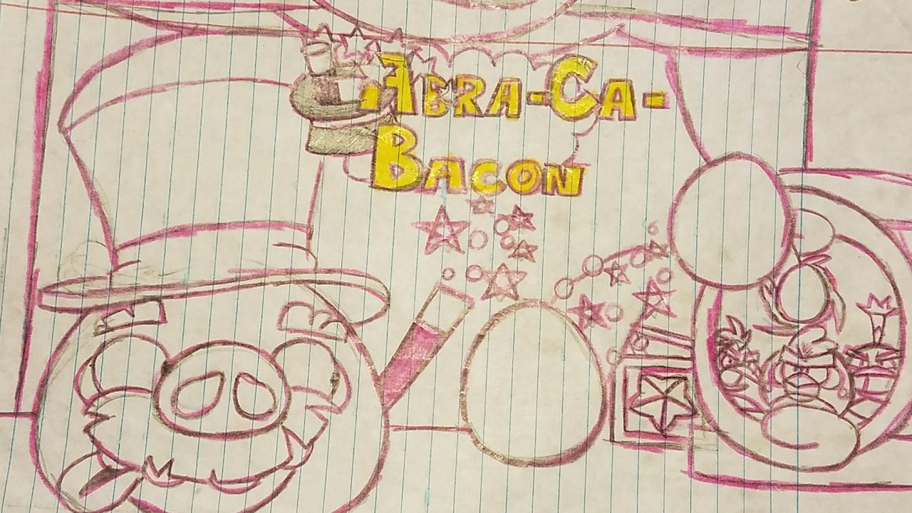Angry birds seasons: abra-ca-bacon