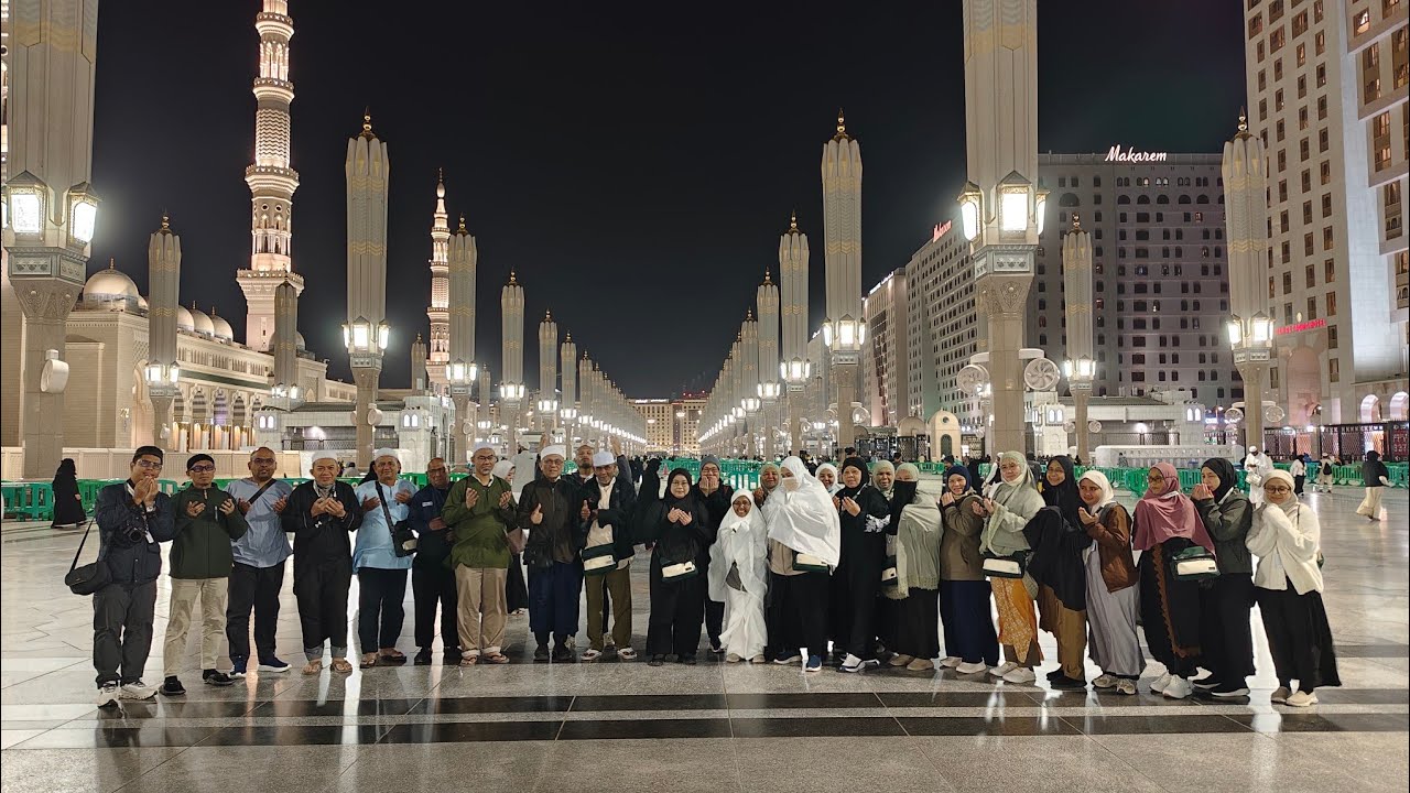 SOLAT BERJEMAAH BERSAMA USN - 17 CELCIUS MADINAH MEMANG NYAMAN - SUASANA JANUARI 2026
