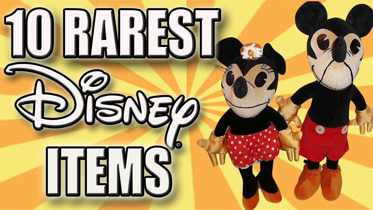 Top 10 Rare & Valuable Disney Collectibles | Disney Toys @KmackTime