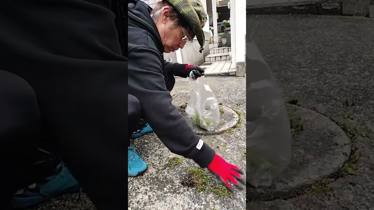 重労働　草刈