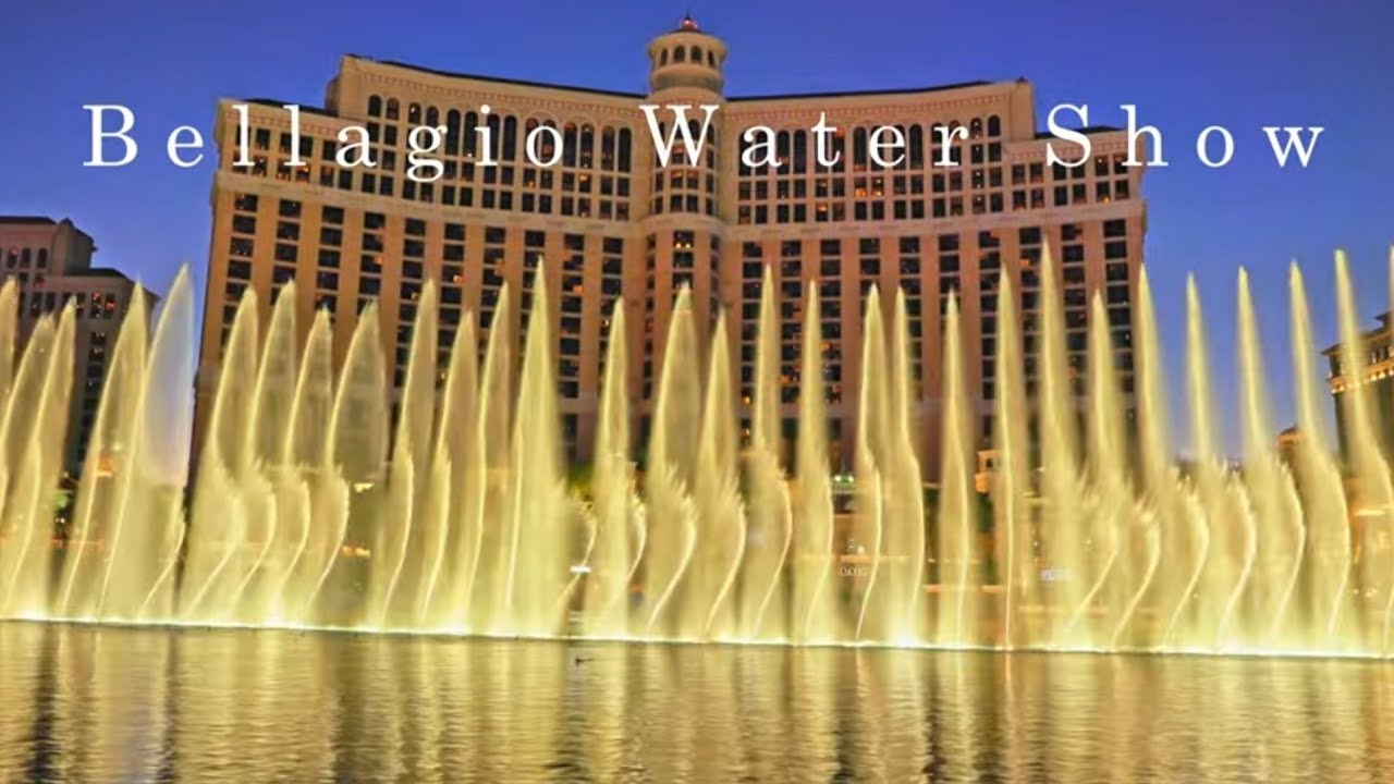 Bellagio Water Show in UHD