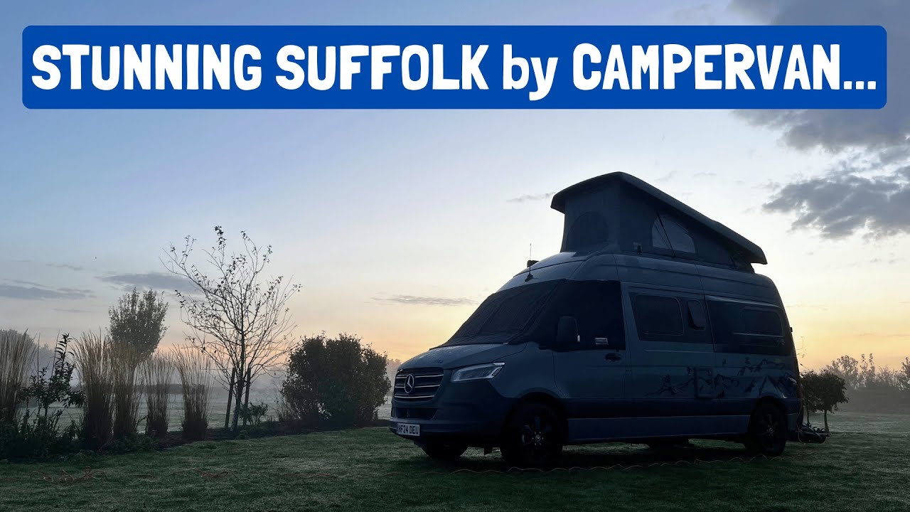Explore Stunning Suffolk Coastline in a Hymer Campervan with GOKOZY | Alton Water Adventure!