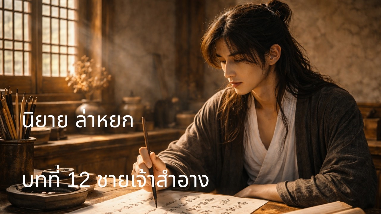 นิยายแปล ล่าหยก บทที่ 12 ชายเจ้าสำอาง