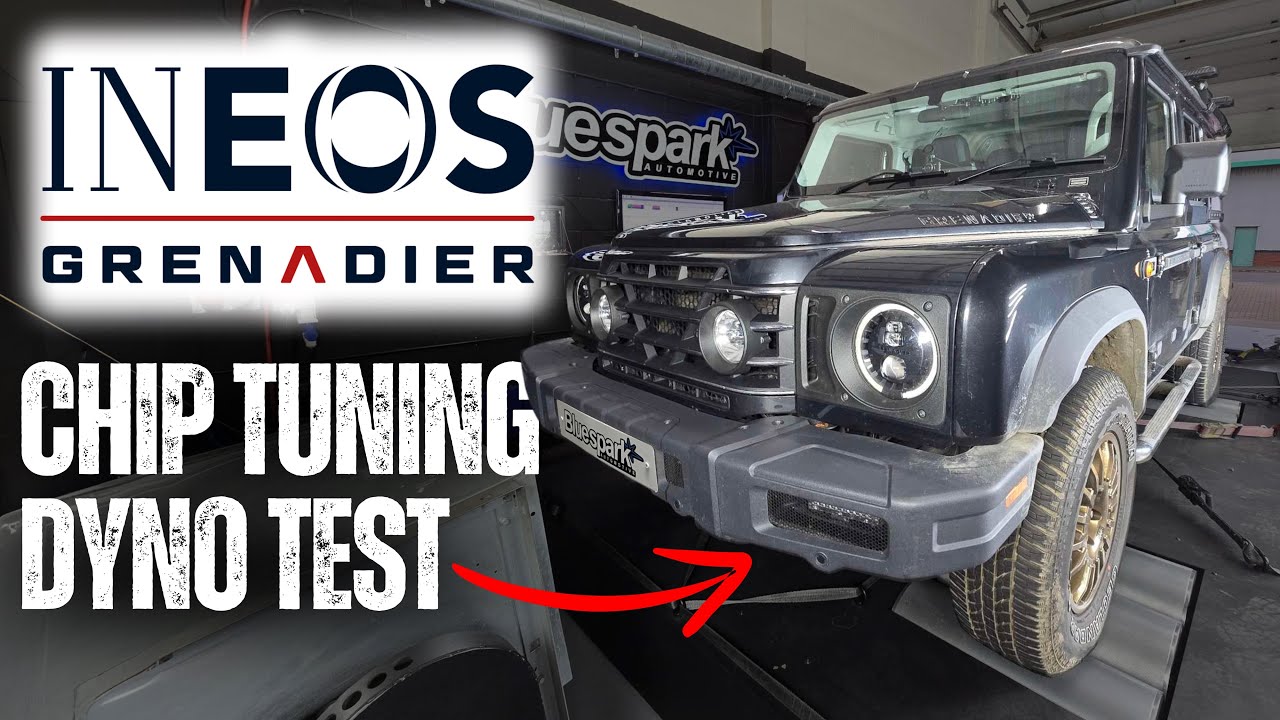 INEOS Grenadier Station Wagon 3.0 B57 245bhp/249ps Dyno Test &ndash; Bluespark Tuning Box