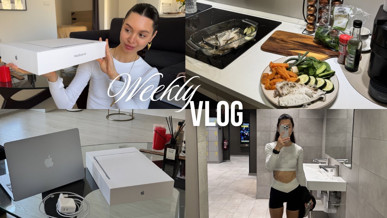 VLOG: new MacBook / продуктова корзина / будні / Sephora анпакінг і хайкінг