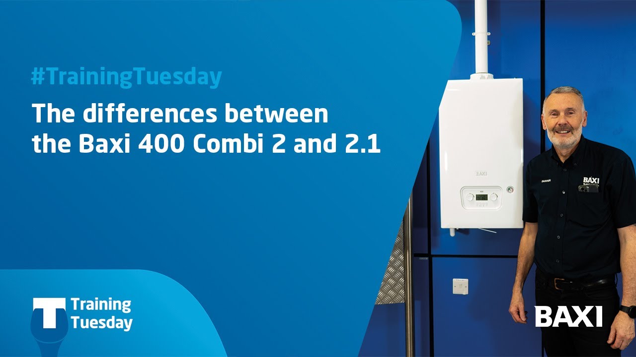 The differences between the Baxi 400 Combi 2 and 2.1 boiler range
