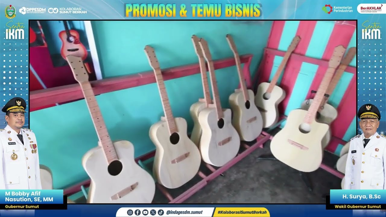 IKM Gitar Sipoholon Tapanuli Utara: Inovasi & Tradisi Musik Nusantara