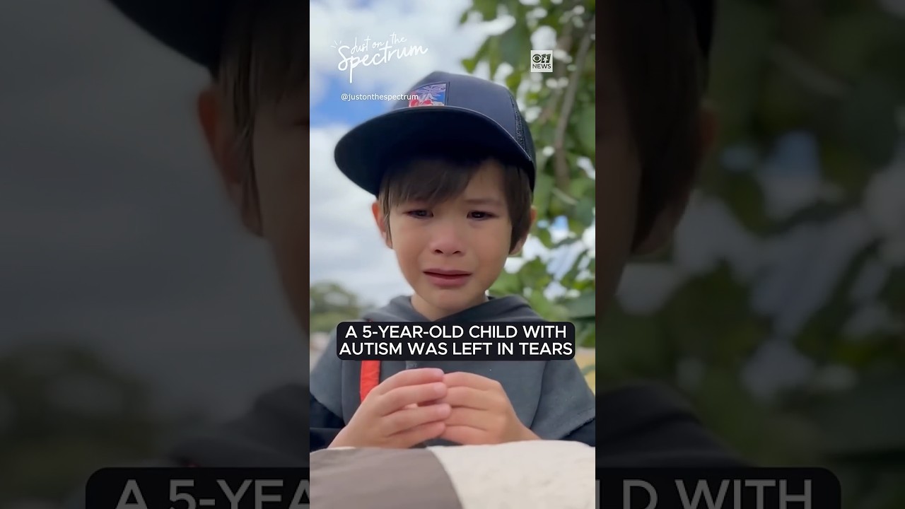 Parents leave child with autism in tears