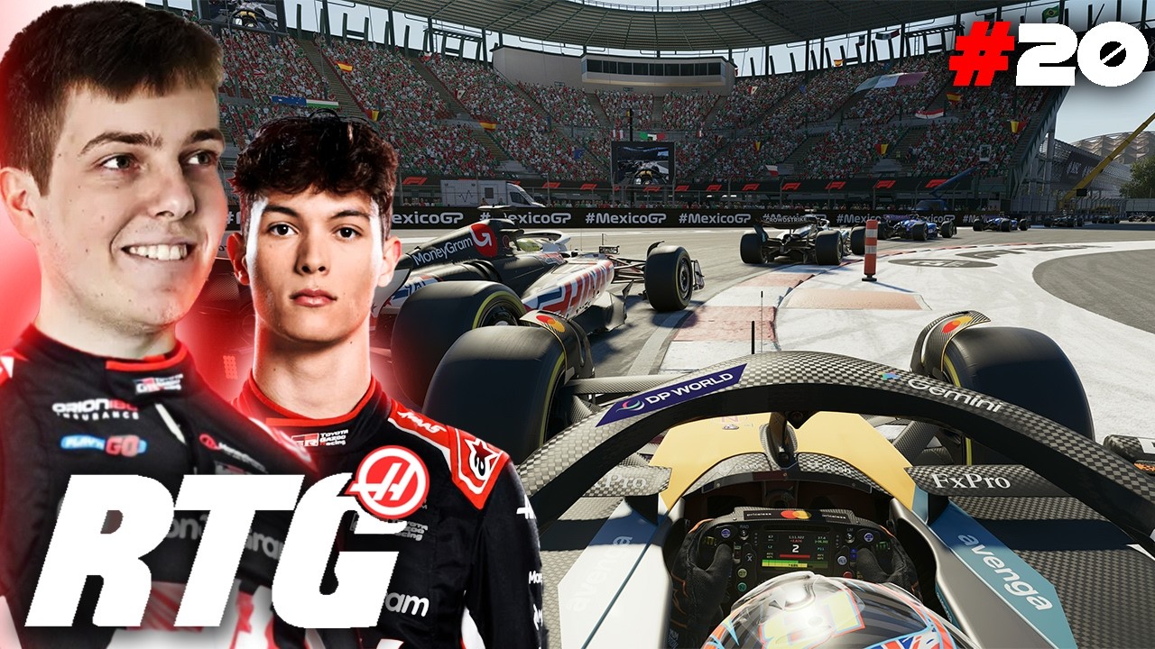 McLaren пытаются играть нечестно!? F1 25 Haas RTG | 20-й этап Гран-при Мексики