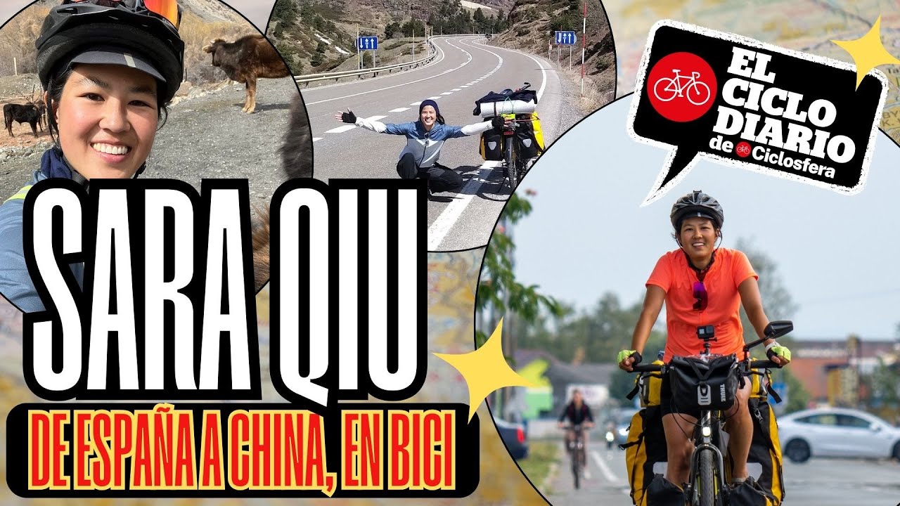 De España a China, en bicicleta: Sara Qiu nos cuenta su historia