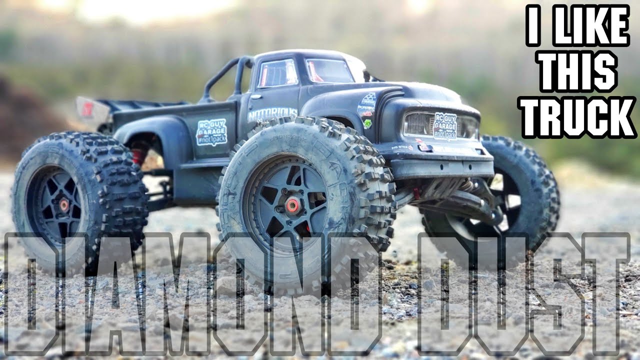 Arrma V5 Notorious at Diamond Dust   4K