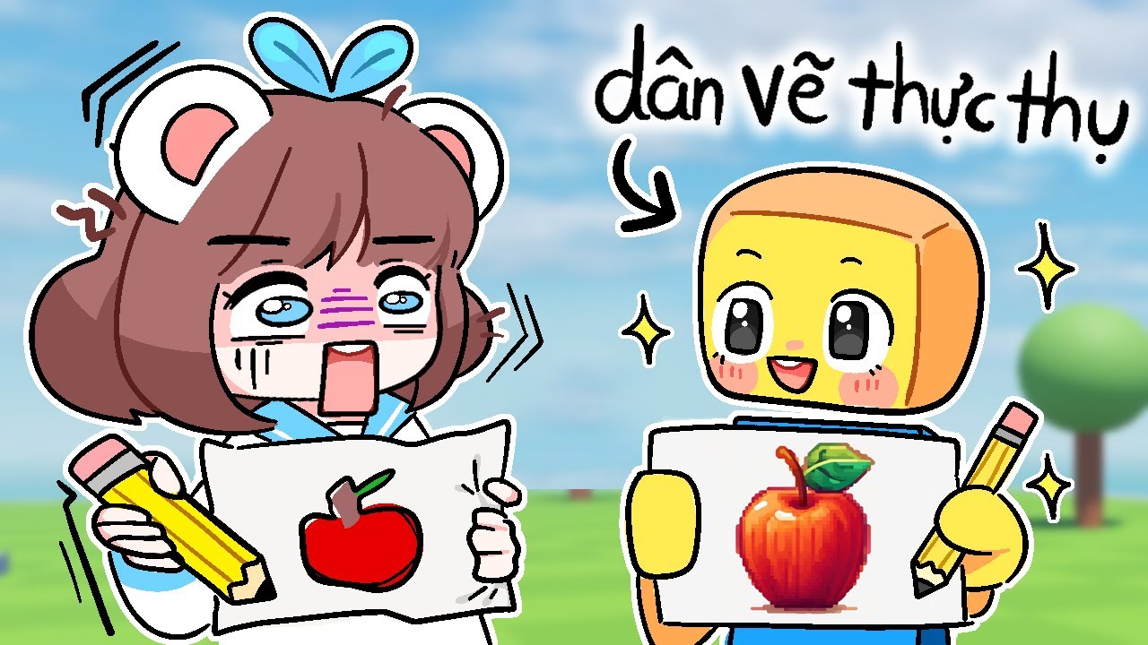Mình Đã Nhầm Khi Dạy Vẽ Cho DÂN VẼ THỰC THỤ Trong Roblox 😨️🎨