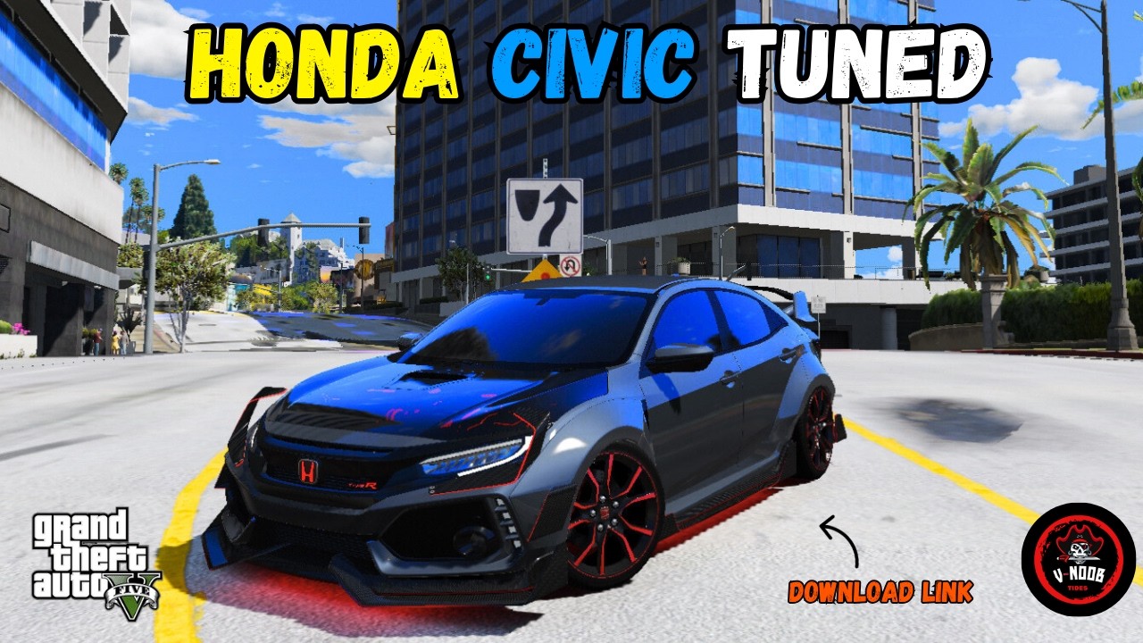 Honda Civic TypeR Tuned Mod in GTA 5 – High Performance (Hindi/Urdu)
