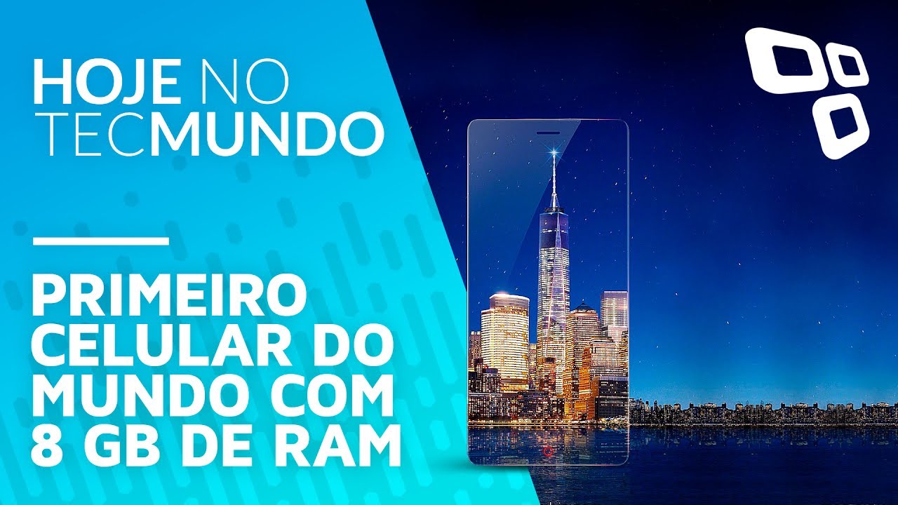 Primeiro celular do mundo com 8 GB de RAM - Hoje no TecMundo