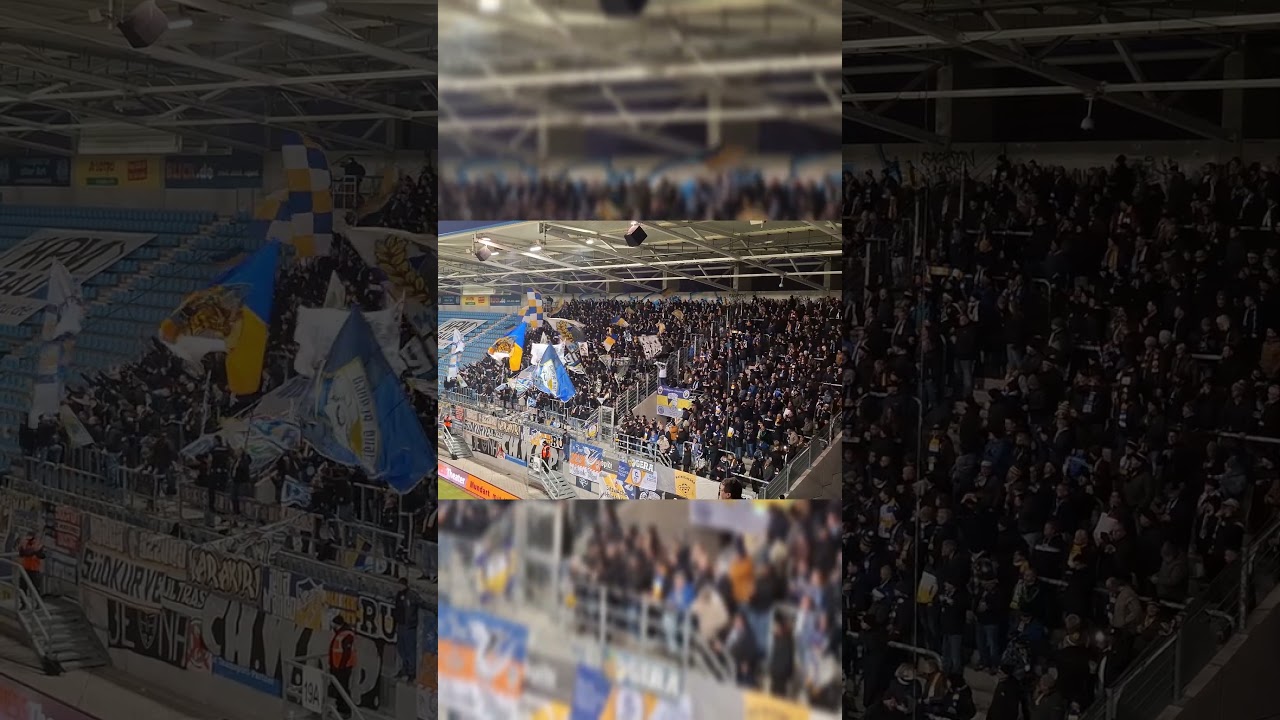 Die Blaugelbwei&szlig;en Schlachtenbummler! | FC Carl Zeiss Jena #fccarlzeissjena #ultras #fcc #FCCZJ