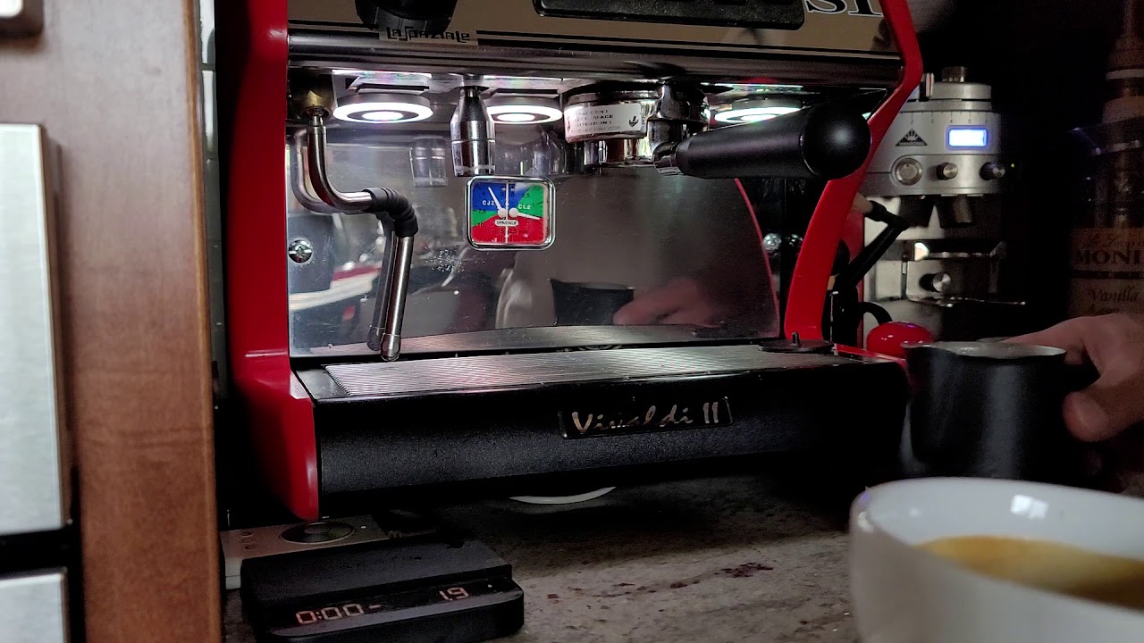 La Spaziale Vivaldi II Espresso Machine (Nov 2020) Operation Demonstration