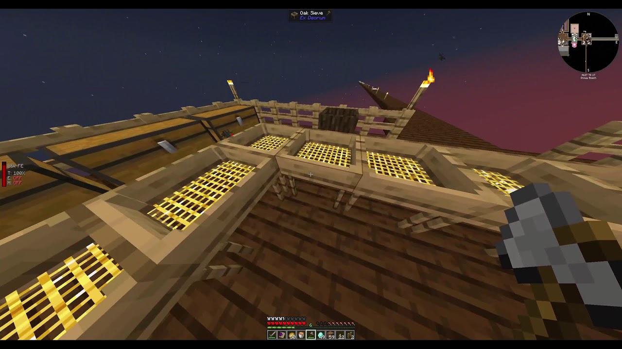 ep 19 of the 10 the mods 10:to the sky ATM10SKY on a pig island (PIGGY LAND)