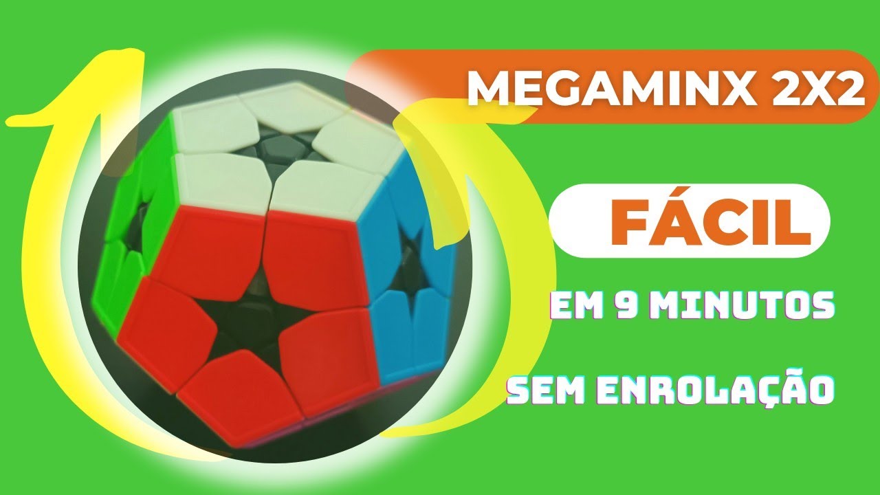 Megaminx 2X2 ou Kilominx - Resolvido em 9 minutos sem enrolação  #megaminx #cubing #kilominx