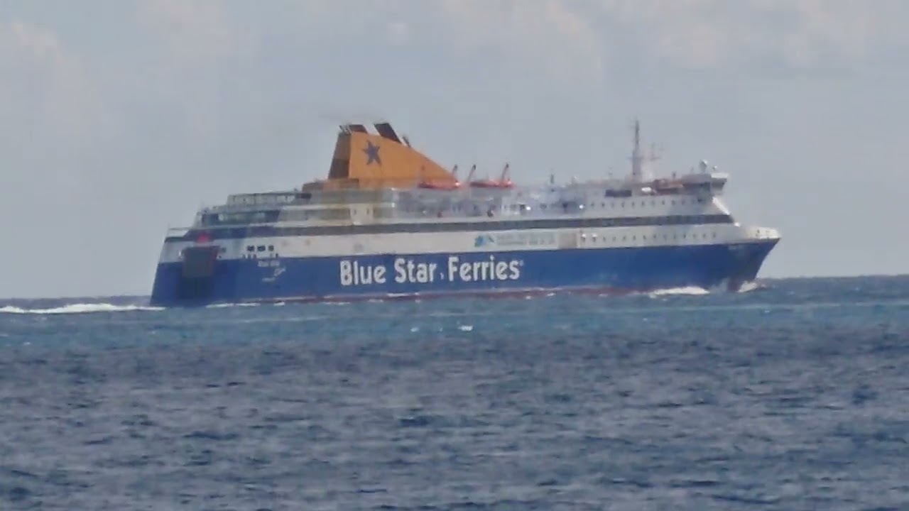 Αναχώρηση blue star chios 20/2/2026