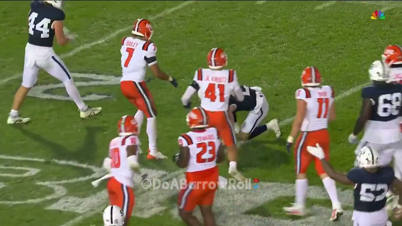 Penn State OL/Offense vs Illinois Defense (2024)