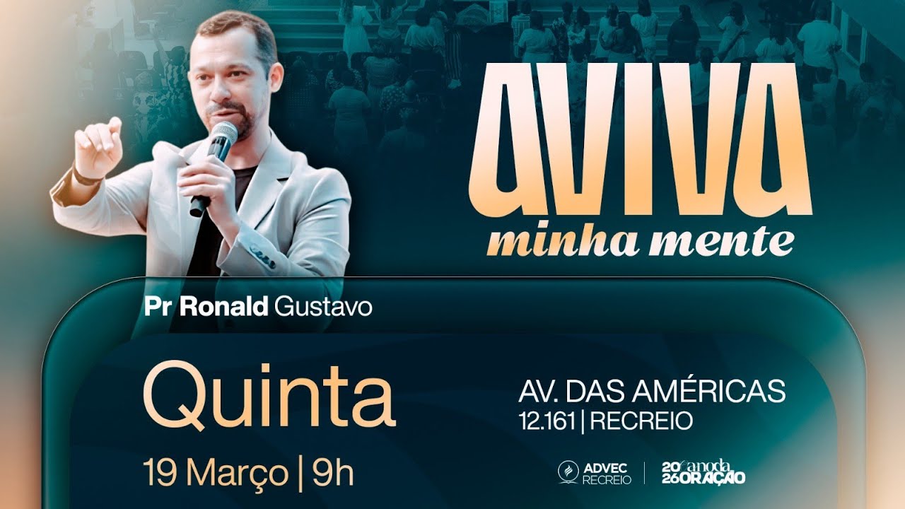 AVIVA | Pr. Ronald Gustavo | 19/03/2026
