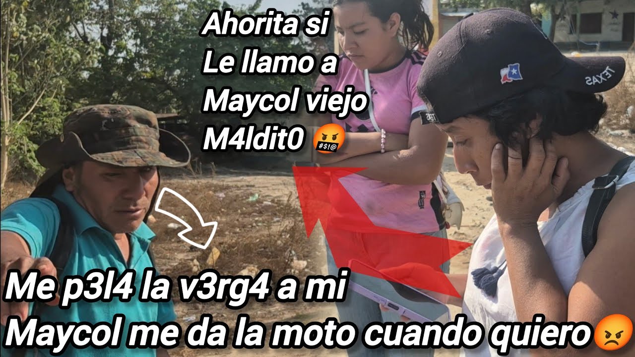 Maycol 3nput4d0 nos regaña por que le dieron la moto a vitaminas 🤬jorge como la gran pvt4 😡