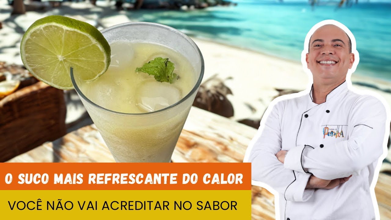 O suco mais refrescante do calor | Jaca com limão e baunilha