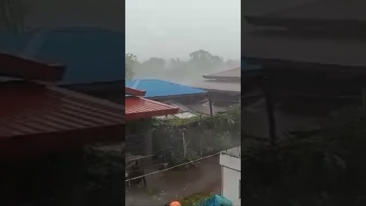 Now San Pablo City Laguna #paeng #paengph Typhoon Signal no.3  keep safe To all #shorts