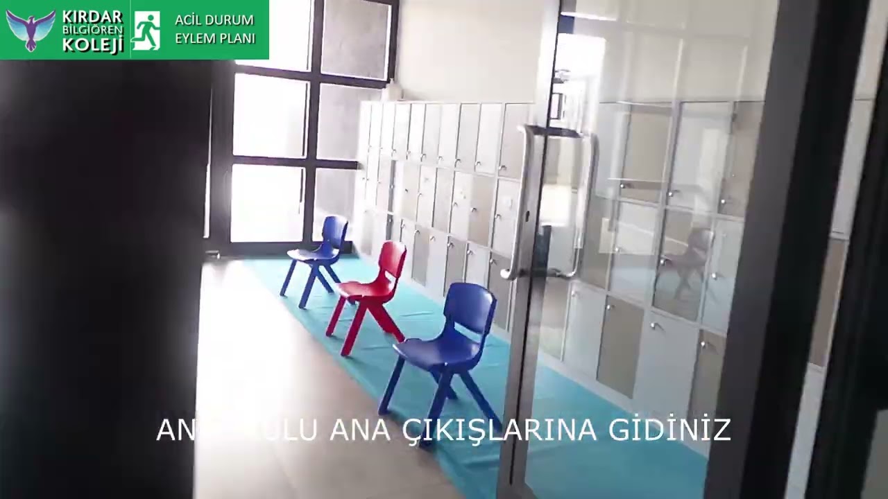 ACİL DURUM EYLEM PLANI (13-ANAOKULU TÜM KATLAR)
