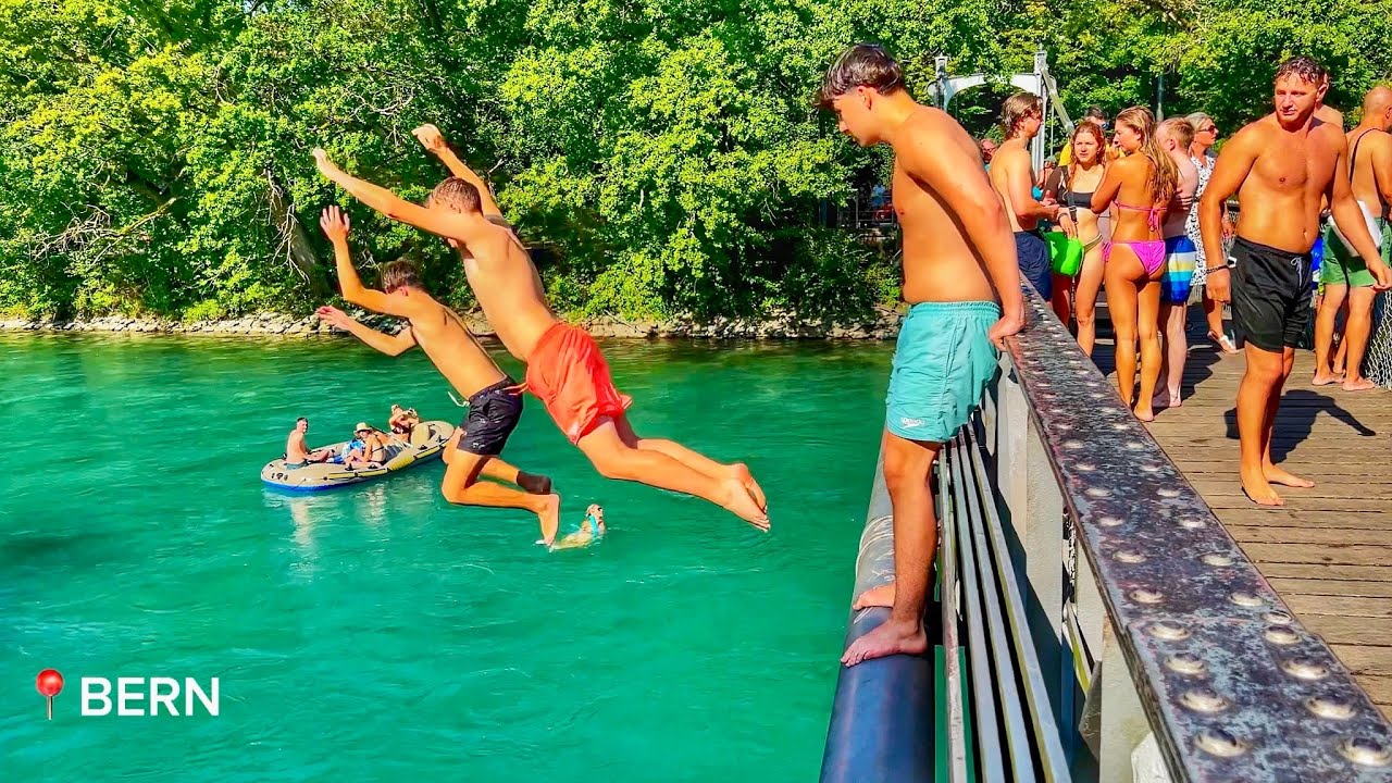 Aare🇨🇭Weekend in Bern 📍Swimming Switzerland || Travel Guide