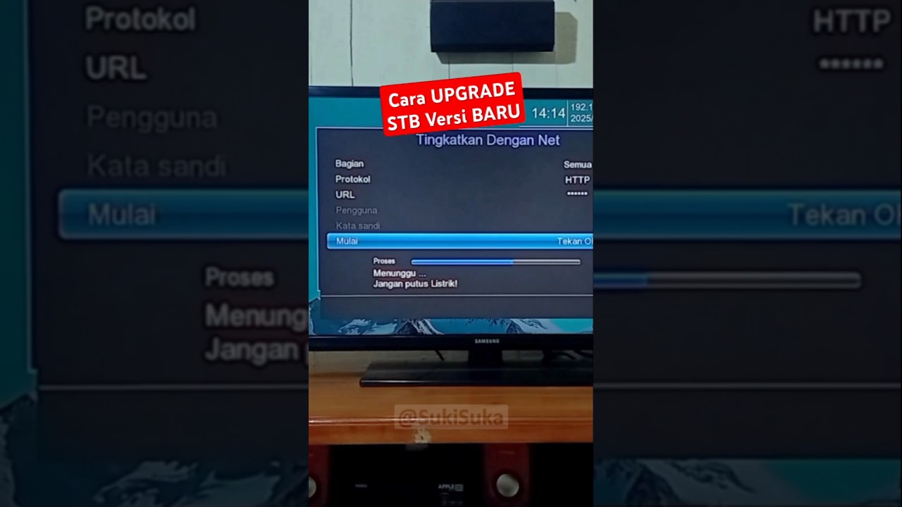 Cara UPGRADE Set Top Box MATRIX Versi TERBARU