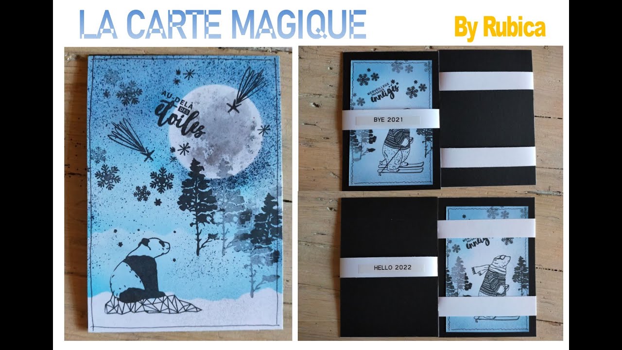 TUTO CARTE MAGIQUE DU MOUVEMENT PERPETUEL