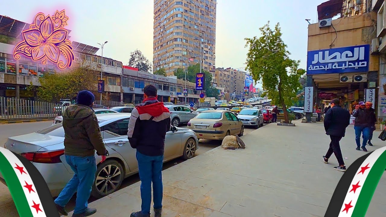 Damascus Walking Tour 🌸 | January 2026 | جولة في وسط دمشق