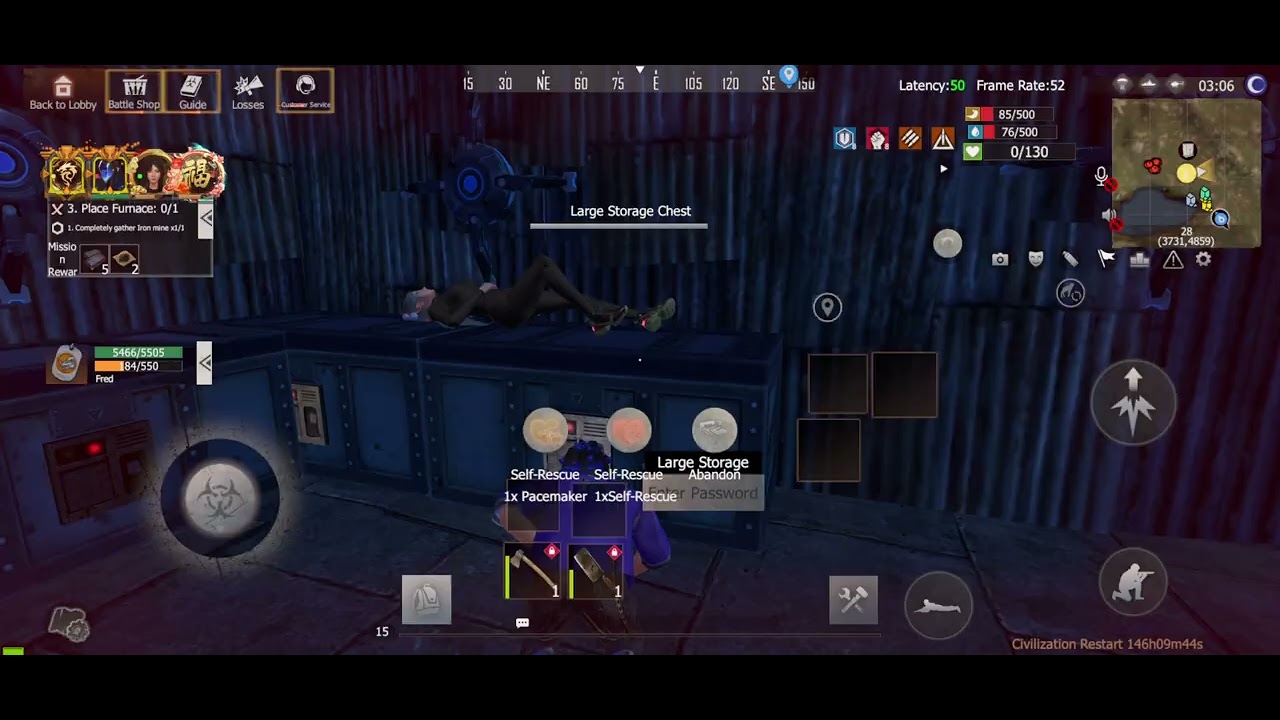 Ace server vs scared Pekkas alliance