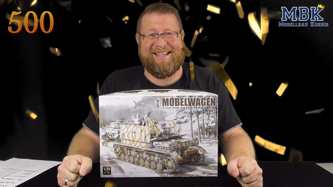 MBK packt aus #500 - 1:35 3,7cm auf Panzer 