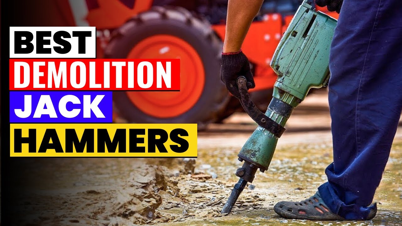 The 6 Best Demolition Jack Hammers 2026 ⚒️ | Top Picks for Concrete & Heavy Duty Work