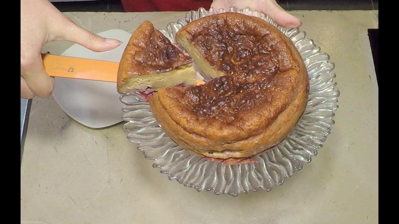 ❤️ Gâteau - Flan au mascarpone avec des fraises