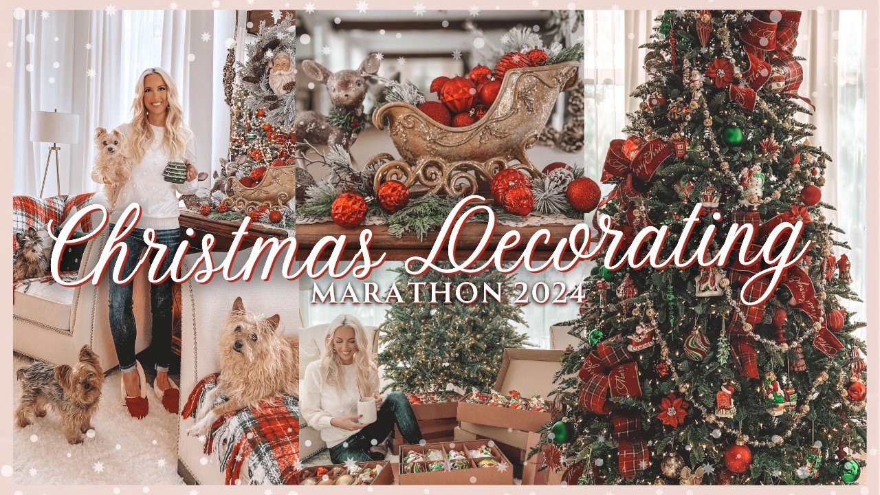 🎄The MOST MAGICAL Christmas MARATHON | COZY CHRISTMAS DECORATING IDEAS | CHRISTMAS DECOR