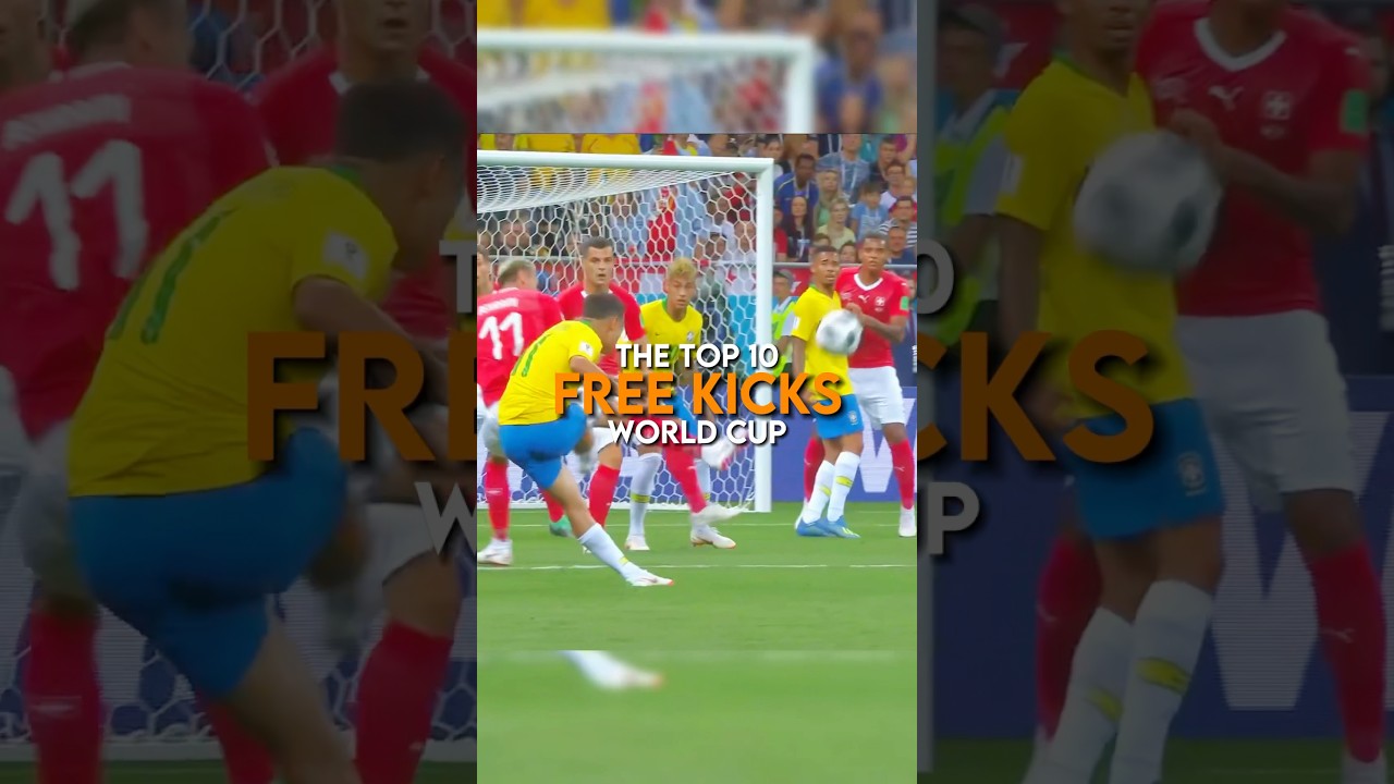 The top 10 World Cup free kicks